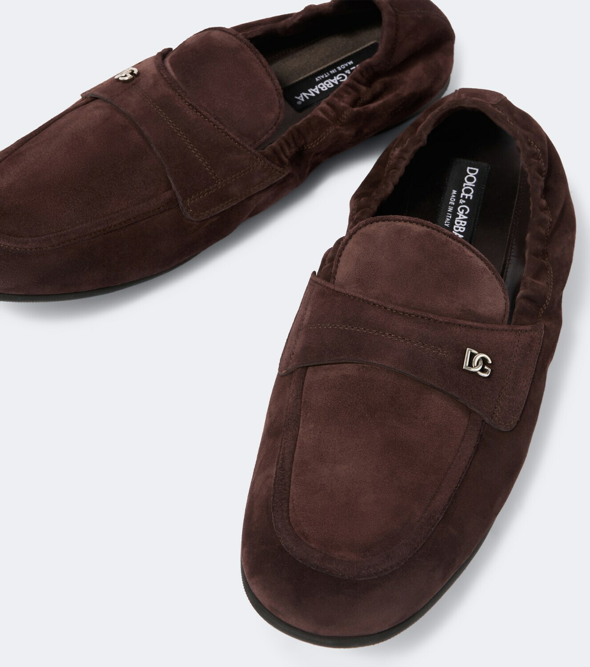 Dolce&Gabbana DG suede loafers