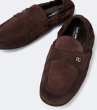Dolce&Gabbana DG suede loafers