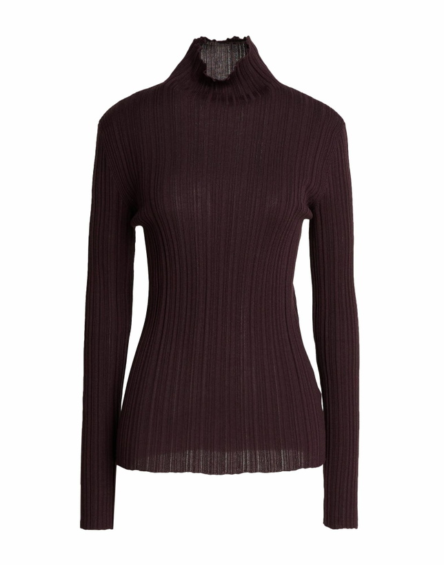 Photo: Agnona Womens Turtleneck Plum