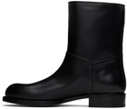 The Row Black Nobilis Boots