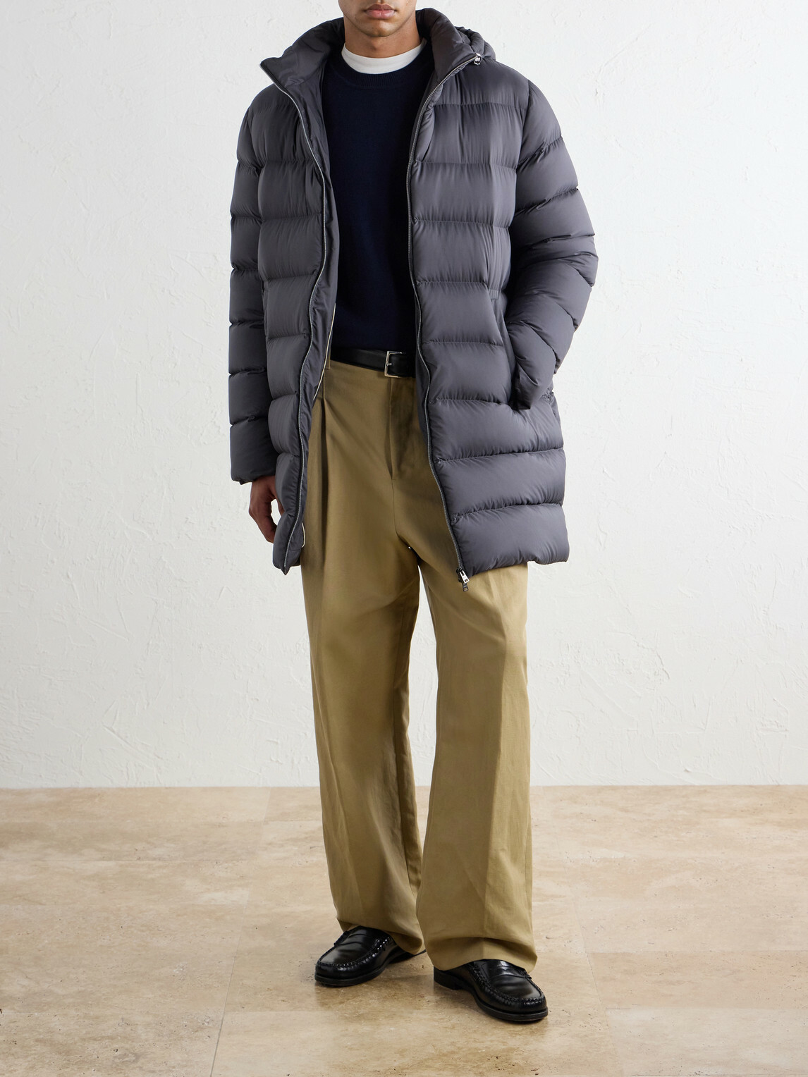Herno - Ecoage Padded Quilted Down Jacket - Gray