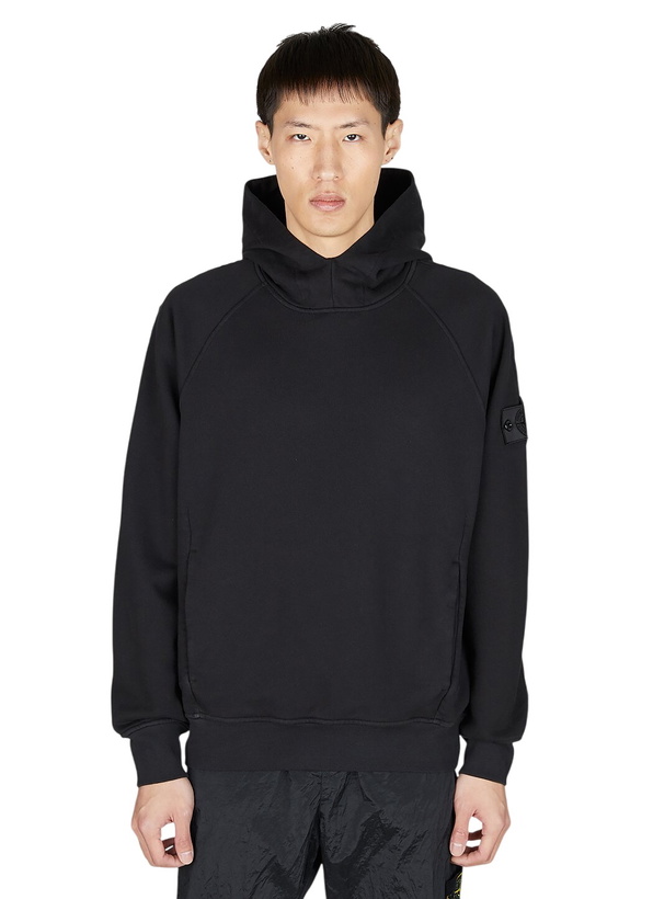 Photo: Stone Island Shadow Project Compass Patch Hooded Sweatshirt