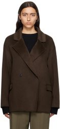 Loulou Studio Brown Lina Jacket