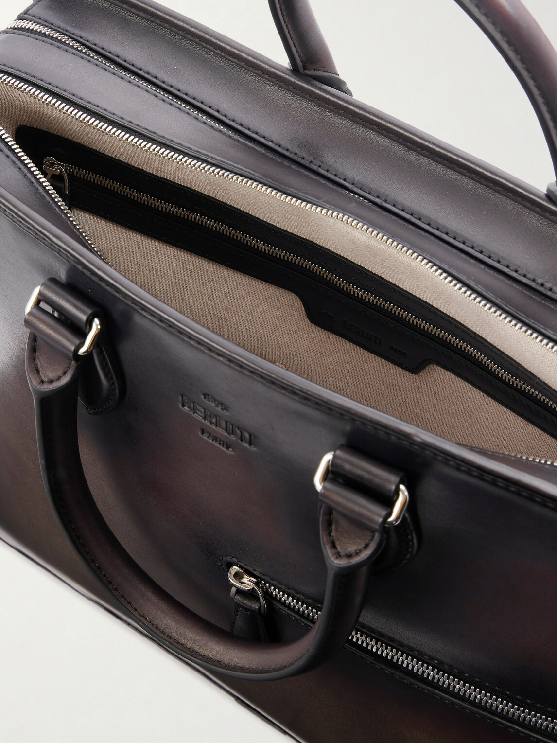 Berluti - 2 Jours Neo Venezia Leather Briefcase