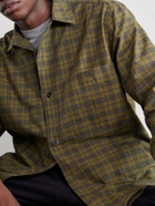 Margaret Howell - The Basic Checked Cotton-Poplin Shirt - Green