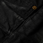 Saint Laurent Men's Skinny Fit Jean in Black Coated