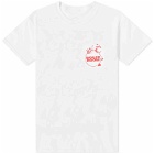 Boiler Room Men's Tracklist T-Shirt in White