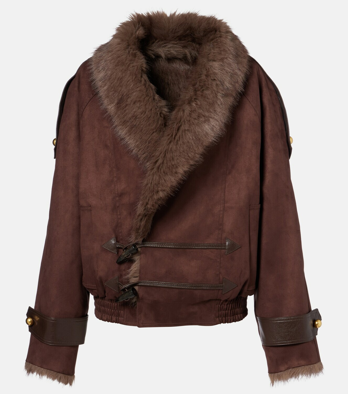 Xu Zhi Reversible faux fur jacket