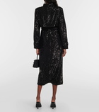 Self-Portrait Sequined coat