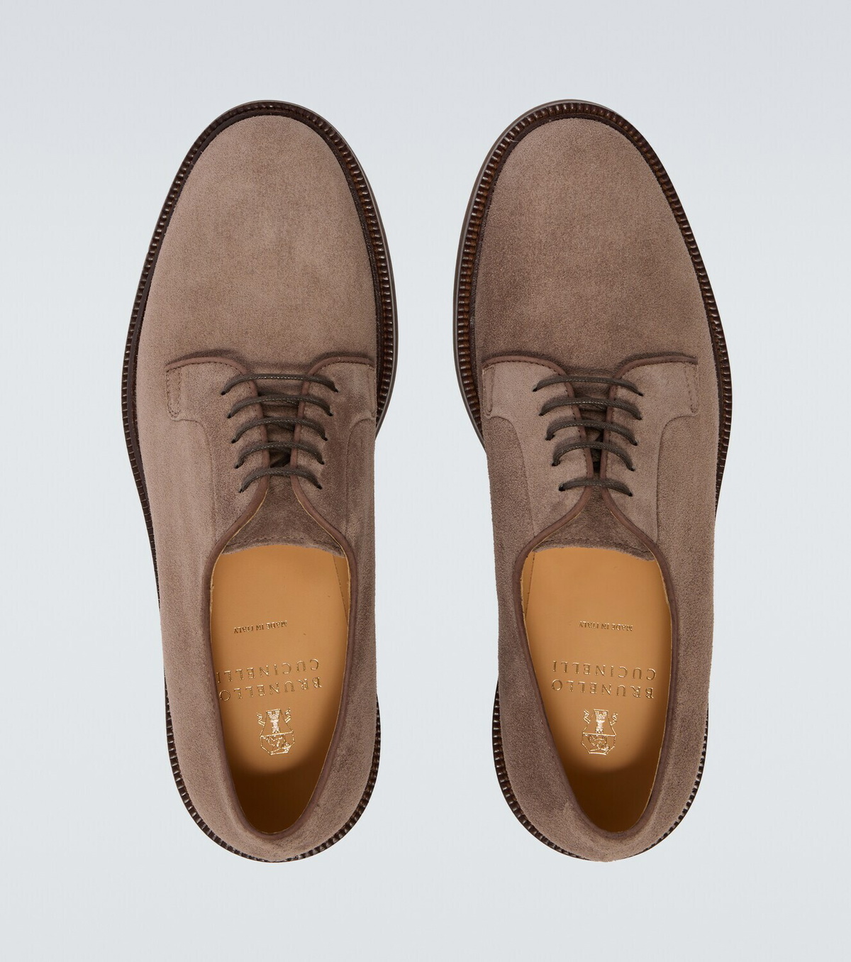 Brunello Cucinelli Suede Derby shoes