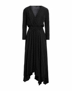 Maje Womens Midi dress in Black