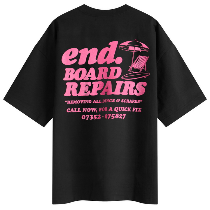 Photo: END. Coastal Board Repairs T-Shirt in Black