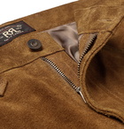 RRL - Alaskan Slim-Fit Suede Trousers - Men - Brown