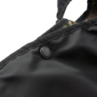 Comme des Garçons Homme Men's Nylon Logo Messenger Bag in Black