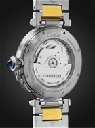 Cartier - Pasha de Cartier Automatic 41mm Stainless Steel and 18-Karat Gold Watch, Ref. No. W2PA0009
