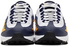 Nike Navy & Orange Air Max 95 Sneakers