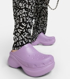 Balenciaga X Crocs platform slides
