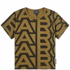 Marc Jacobs Women's Monogram Baby T-Shirt in Olive/Black