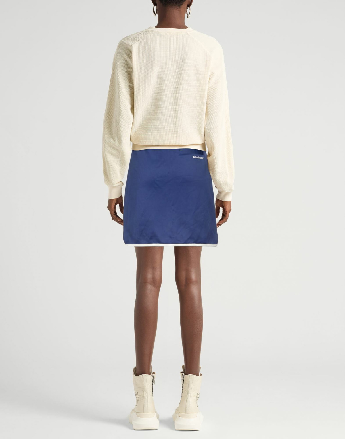 Wales Bonner Womens Mini skirt in Navy