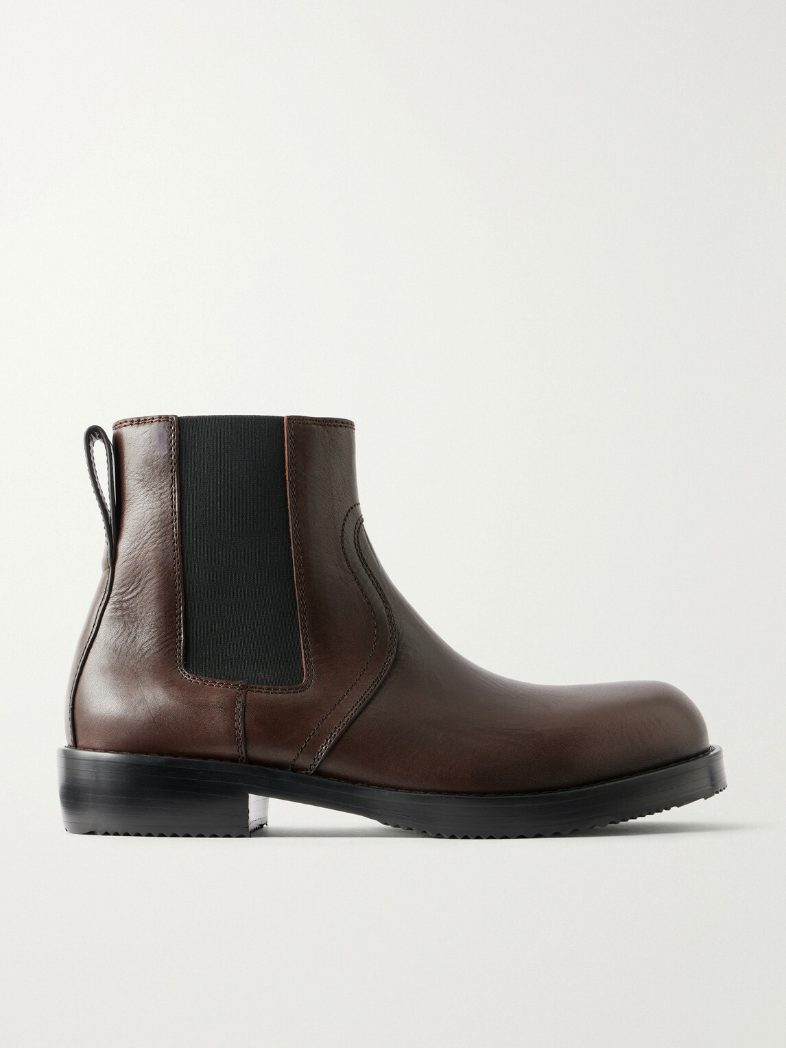 Dries Van Noten - Leather Chelsea Boots - Brown