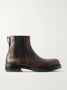 Dries Van Noten - Leather Chelsea Boots - Brown