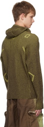 Charlie Constantinou SSENSE Exclusive Green 66°North Edition Sweater