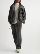 Auralee - Straight-Leg Wool-Tweed Trousers - Gray