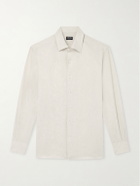 Zegna - Linen Shirt - Neutrals