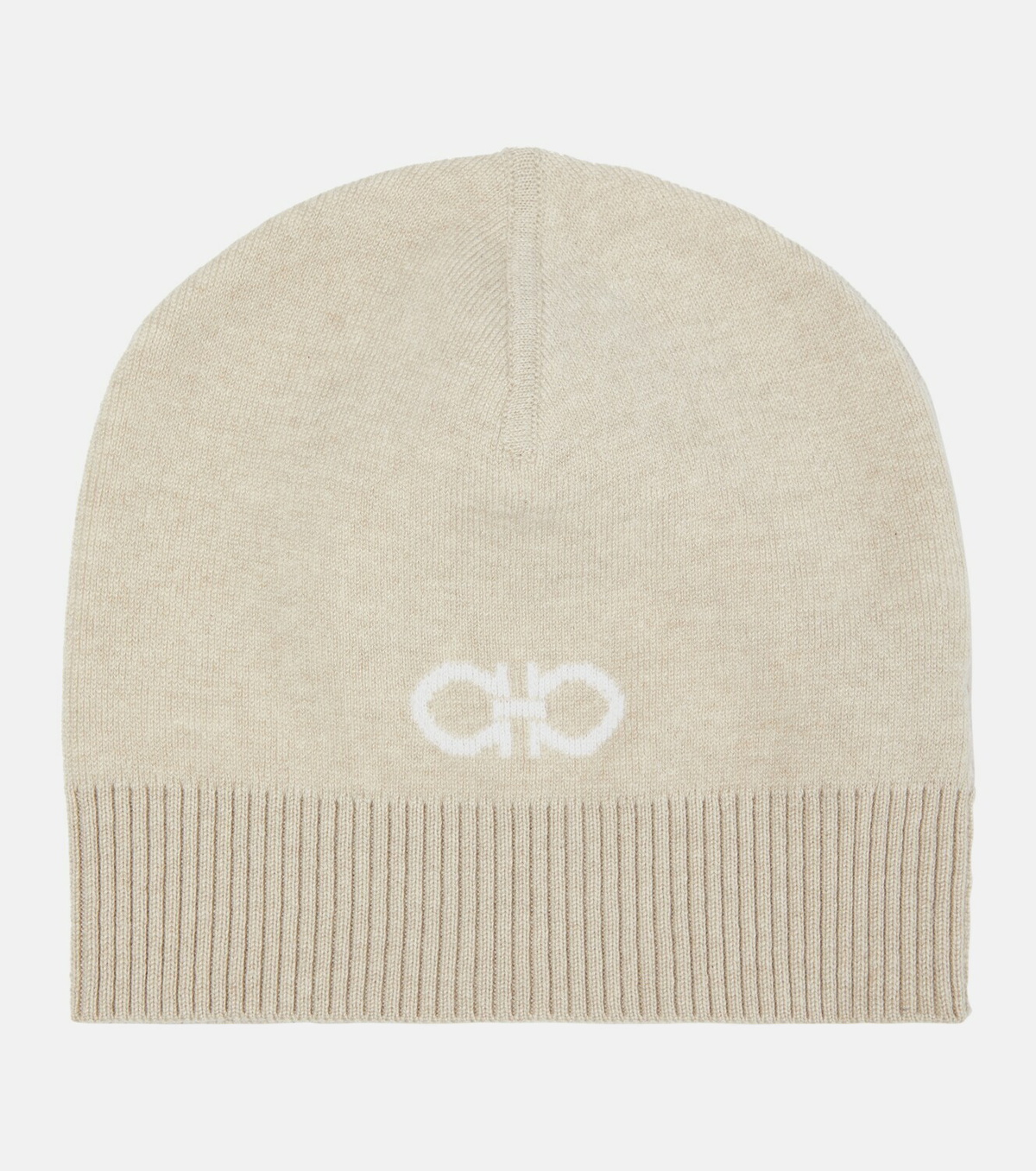 Ferragamo - Logo cashmere beanie