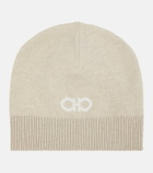 Ferragamo - Logo cashmere beanie