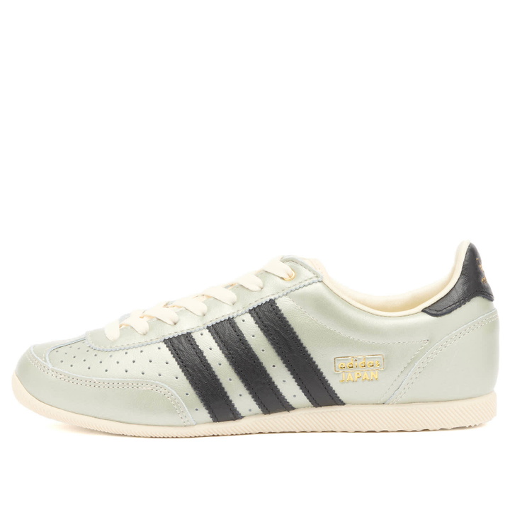 Photo: Adidas Japan W in Alumina/Black/Cream White