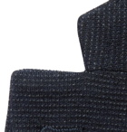 Barena - Midnight-Blue Slim-Fit Unstructured Cotton-Blend Jersey Blazer - Navy
