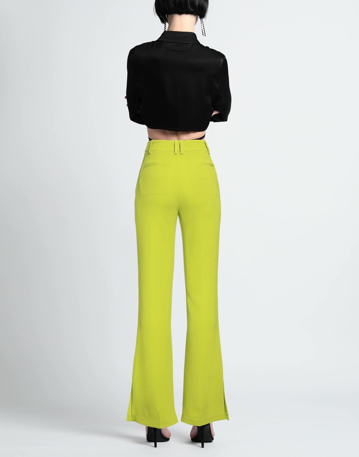 Jucca Womens Pants Lime in Green