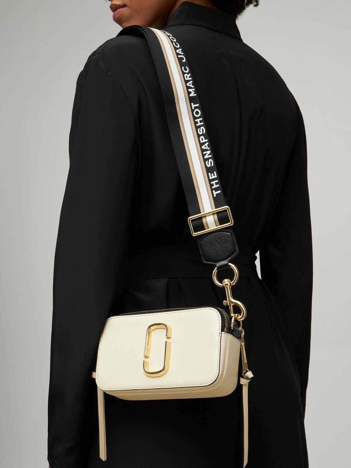 MARC JACOBS Colorblock Snapshot Leather Shoulder Bag Marc Jacobs