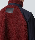 JW Anderson Colorblocked fleece jacket