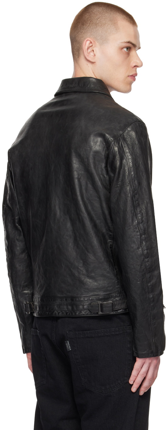 Yohji Yamamoto Black Isamu Katayama Backlash Edition Leather