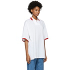 Facetasm White Unisex Polo Shirt