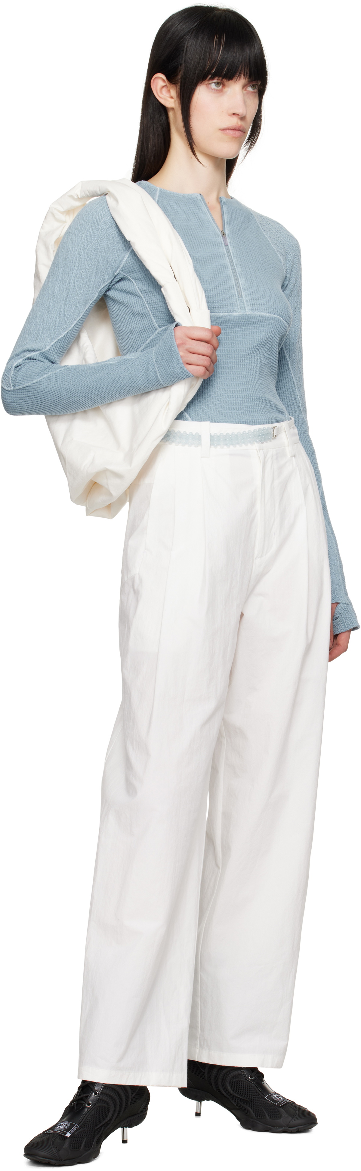 HYEIN SEO White Zip Backpack