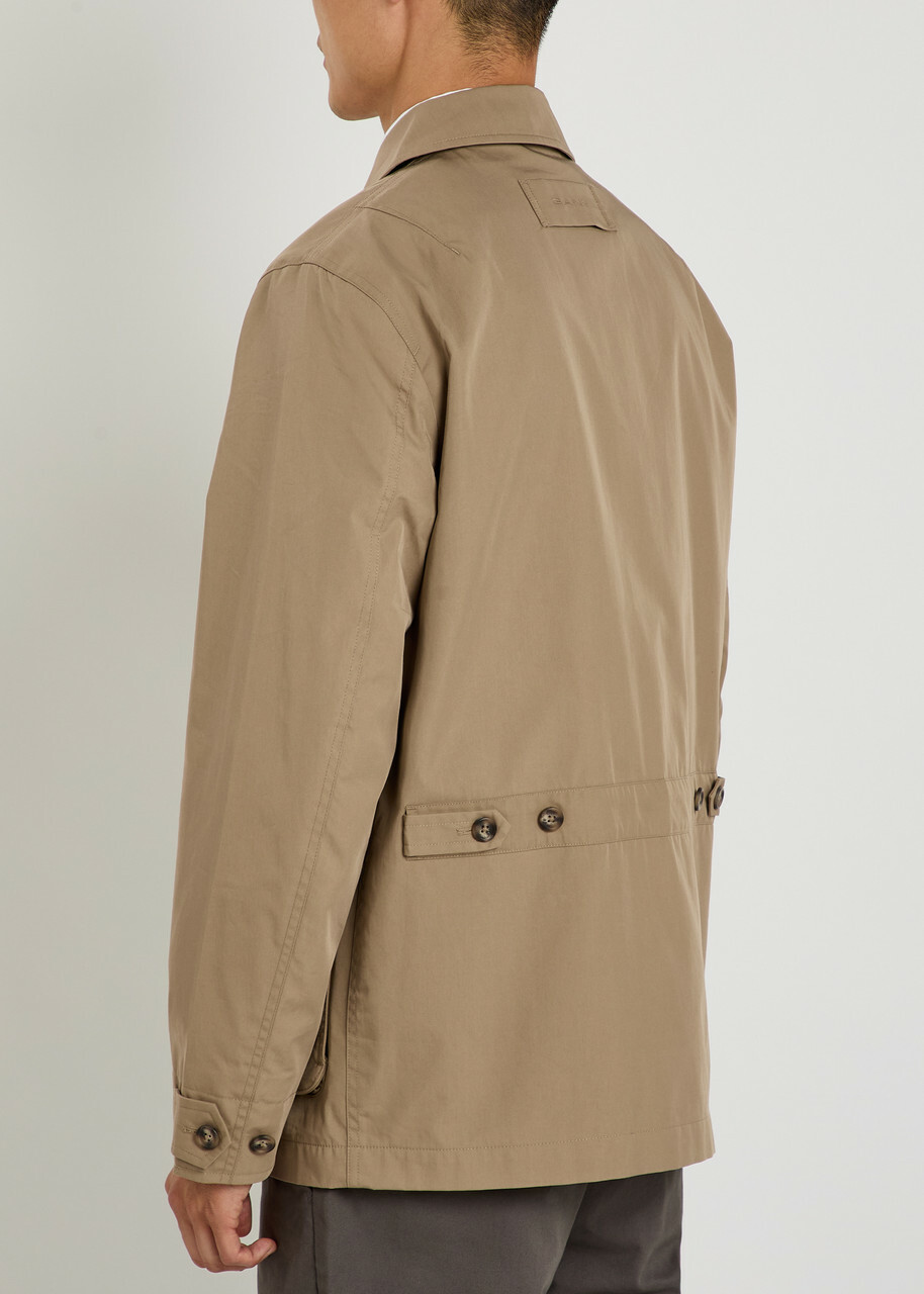 Gant Cotton-blend Barn Jacket Beige