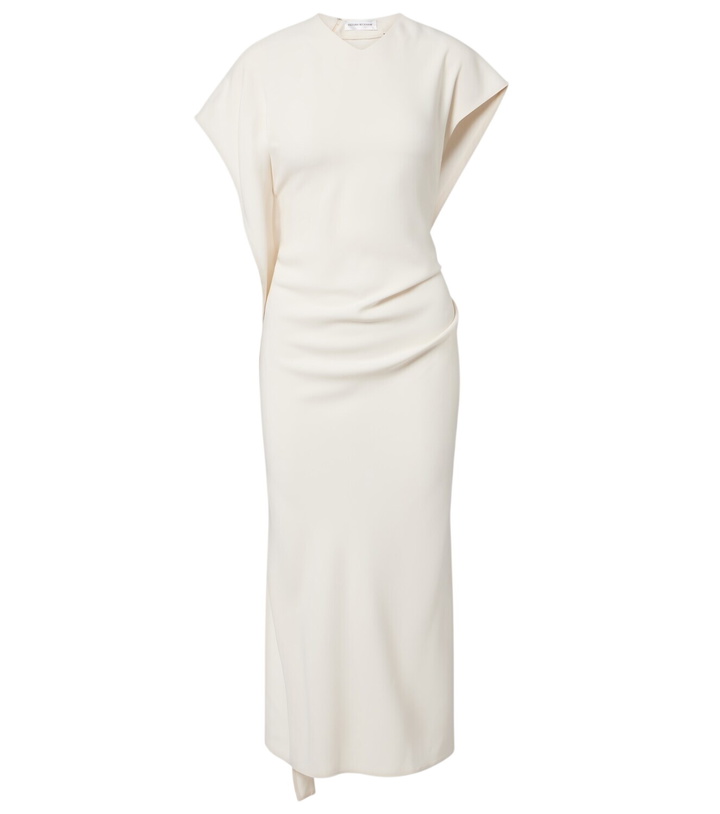 Photo: Victoria Beckham Victoria draped crêpe satin midi dress