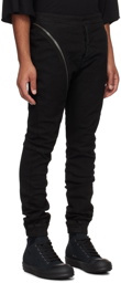 Rick Owens DRKSHDW Black Aircut Jeans