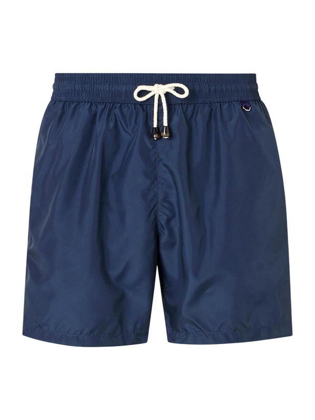 Photo: Rubinacci - Straight-Leg Swim Shorts - Blue