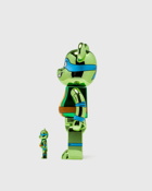 Medicom Bearbrick 100% 400% Tmnt Leonardo Chrome Green - Mens - Toys