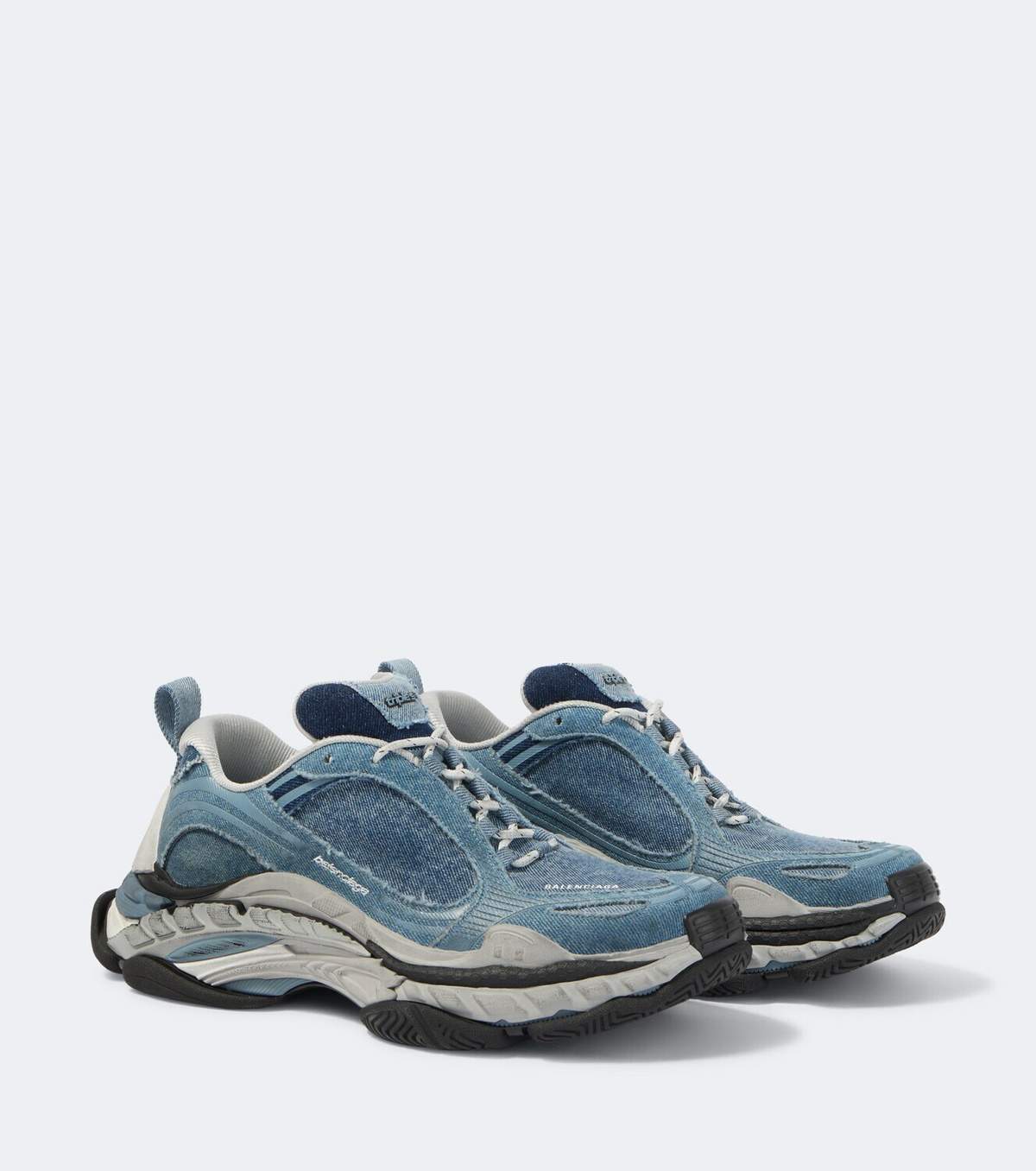 Balenciaga Triple S 2 denim sneakers