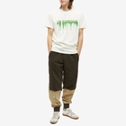 JW Anderson Men's Colour Block Track Pants in Forest Green