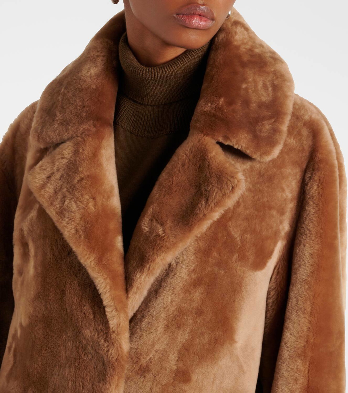 Yves Salomon Meteo shearling coat Yves Salomon