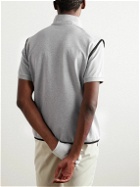 RLX Ralph Lauren - Panelled Cotton-Blend Jersey and Shell Golf Gilet - Gray
