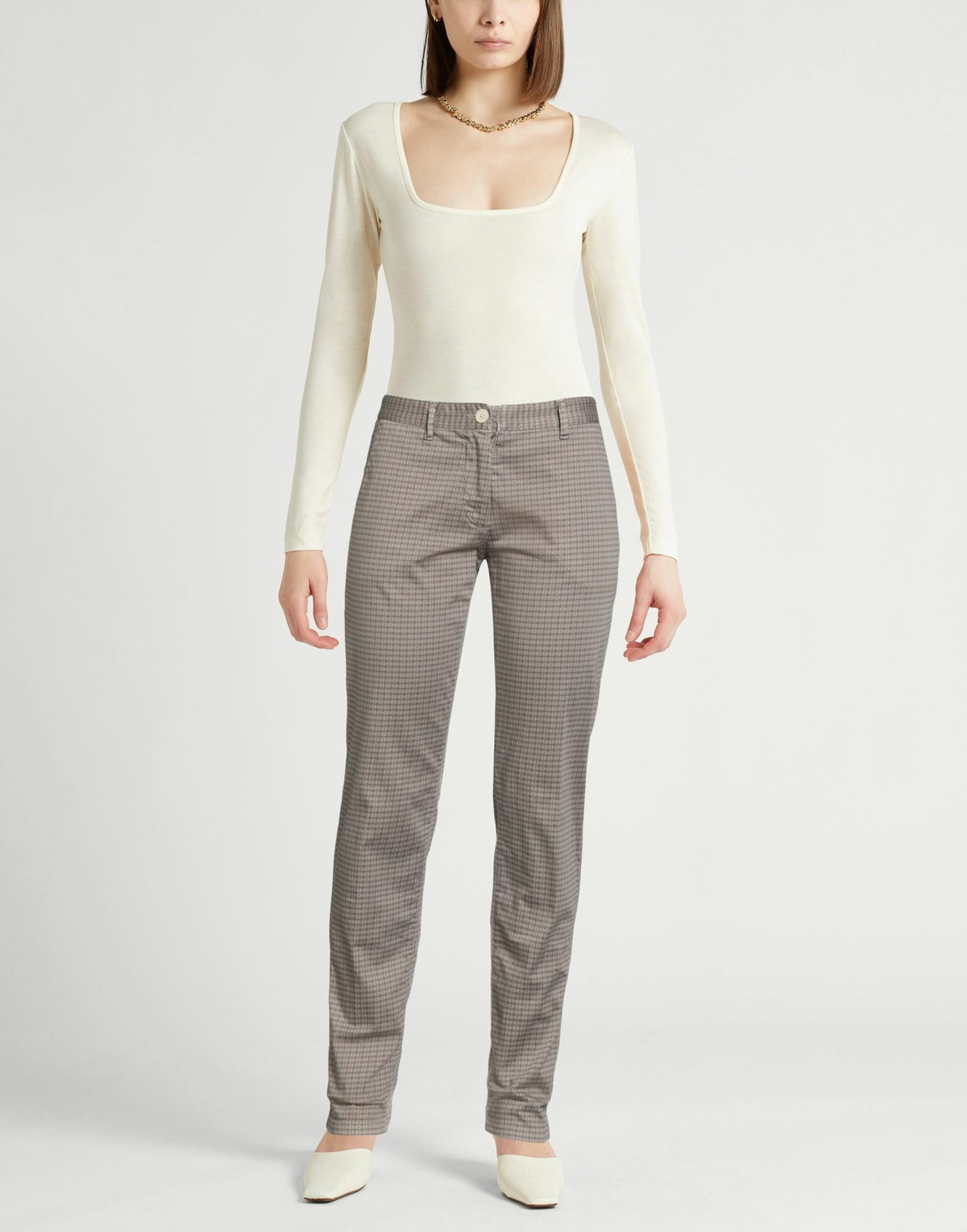 Boglioli Womens Pants Taupe