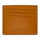 Maison Margiela Yellow and Grey Leather Card Holder