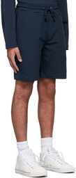 Helmut Lang Navy Cotton Shorts